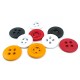 Aesthetic four-hole metal button post 23 mm - 36 sizes E 280