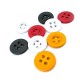 Aesthetic four-hole metal button post 23 mm - 36 sizes E 280
