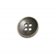 Metal button post with four holes 17 mm E 1012