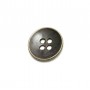 17 mm - 27 lignes Metal button post with four holes E 1012