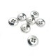 12 mm - 20 size Simple Four-Hole Metal Button E 1194