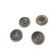 12 mm - 20 boy Sade Dört Delikli Metal Düğme E 1194
