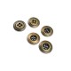 Metal Button With Four Holes 16 mm 26 lignes E 1284