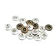 Metal Button With Four Holes 16 mm 26 lignes E 1284