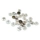 11 mm - 18 size Simple Four-Hole Metal Button E 1426