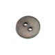 18 mm - 28 L  Plain Two Hole Metal Button E 1547