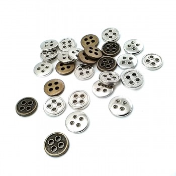 Button with 13 mm Stripes with Four Holes E 1563
