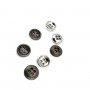 9 mm - 14 size Simple Four-Hole Metal Button E 1740