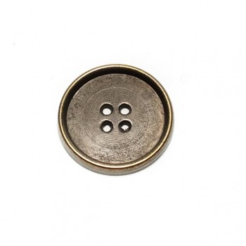 23 mm - 37 Lignes Metal button post with four holes E 185