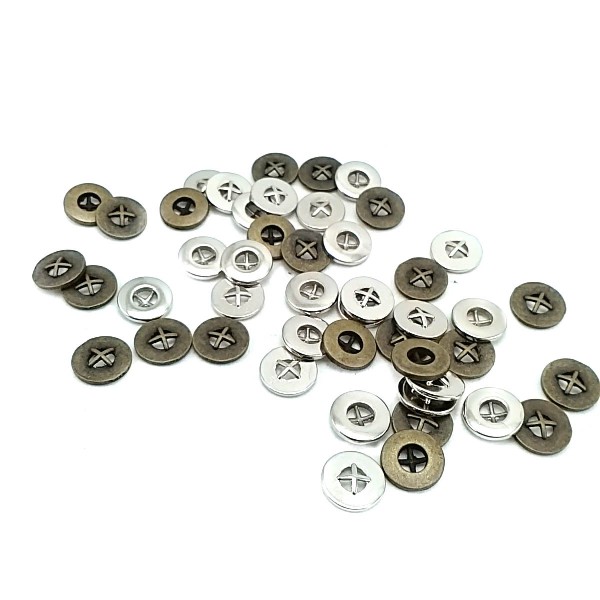 10 mm Style Four-Hole Sew Button E 1865
