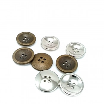 22 mm Pillow button with four holes E 1870