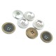 Classic Simple Design Sewing Button 20 mm - 35 size E 1871