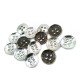 Retro four-hole metal button strut 20 mm - 31 lignes E 305
