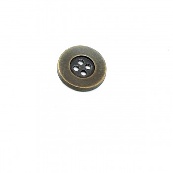 23mm - 34 length Sewing Metal Button E 43 with four holes