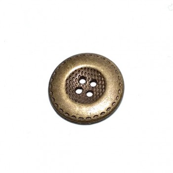 25 mm 40 L Four Hole Metal Sewing Button E 460