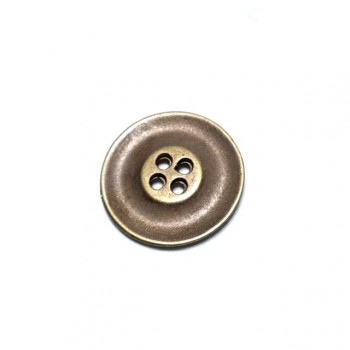 25 mm 40 L Four Hole Metal Sewing Button E 460