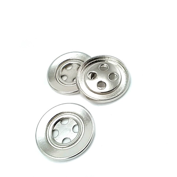 27 mm Metal Strut Button with Four Holes E 486