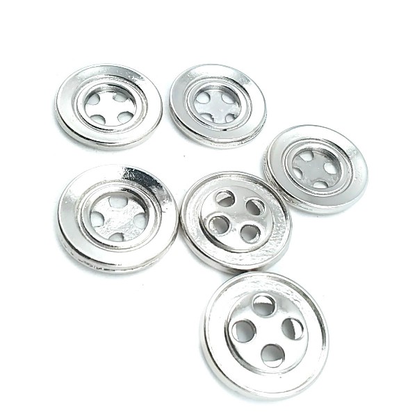 25 mm 40 L Coat and Coat Button with Four Holes Metal Sewing Button E 487