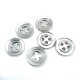 25 mm 40 L Coat and Coat Button with Four Holes Metal Sewing Button E 487