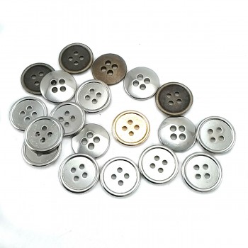 16 mm 26 size Four Hole Metal Button E 498