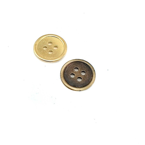 16 mm 26 boy Dört Delikli Metal Düğme E 498