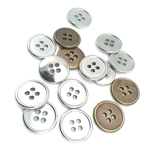 20 mm - 35 length Unformed Four-hole Sew Button E 554