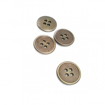 20 mm - 35 length Unformed Four-hole Sew Button E 554