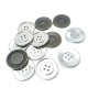 25 mm Aesthetic Four Holes Metal Button E 601