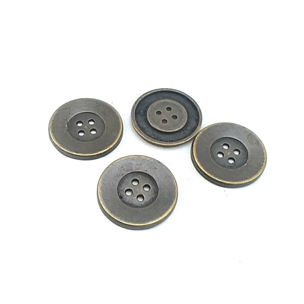 25 mm Aesthetic Four Holes Metal Button E 601