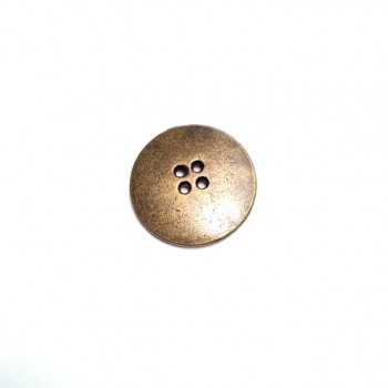 25 mm -40 Lignes Metal button post with four holes E 642