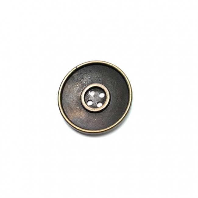Dört delikli metal düğme dikme 25 mm - 40 boy E 67 Dört delikli metal düğme dikme 25 mm - 40 boy E 67