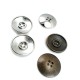 Metal button post with four holes 25 mm - size 40 E 67