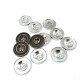 25 mm 40 L Two Holes Enameled Metal Button Coat and Trench Coat Button E 774