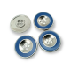 25 mm 40 L Two Holes Enameled Metal Button Coat and Trench Coat Button E 774