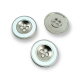 25 mm 40 L Two Holes Enameled Metal Button Coat and Trench Coat Button E 774