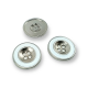 25 mm 40 L Two Holes Enameled Metal Button Coat and Trench Coat Button E 774