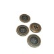 20 mm -  35 boy Dört Delikli Metal Düğme E 828