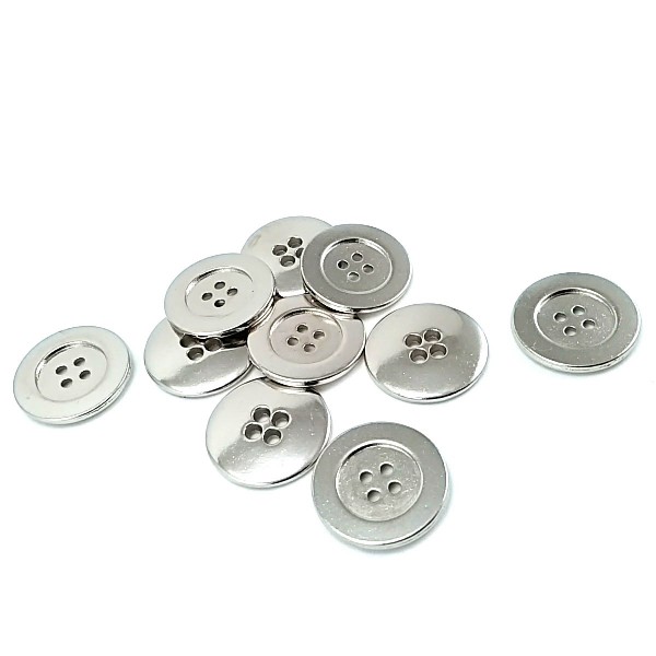 20 mm -  35 boy Dört Delikli Metal Düğme E 828