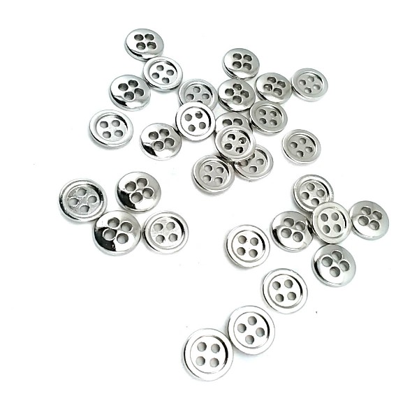 7 mm Button with Four Holes E 1260