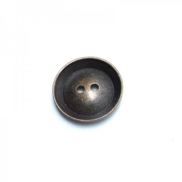 Strut two-hole button metal 22mm E 1795
