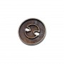 30 mm large size outerwear two-hole sewing button E 740