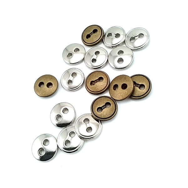 11 mm Two-Hole Stylishly Designed Button E 1001