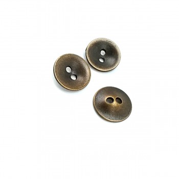 17 mm - 28 boy İki Delikli Metal Düğme E 1057