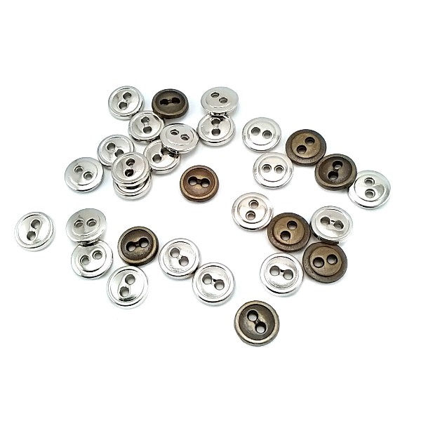10 mm Sew Button with Two Holes E 1271
