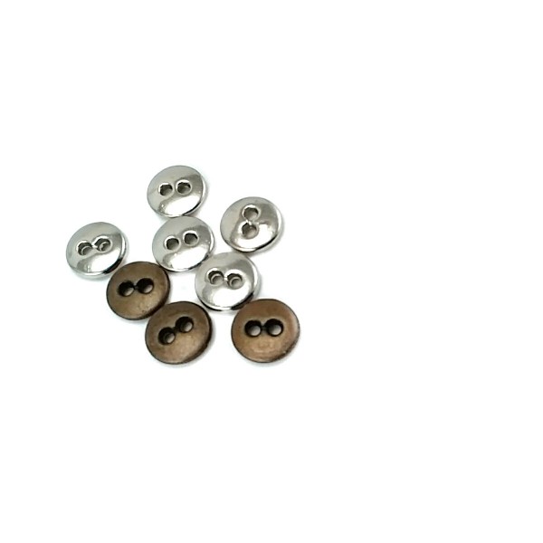 9 mm Sew Button with Two Holes E 1327
