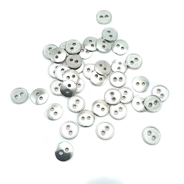 10 mm İki Delikli Metal Dikme Düğme  E 1339