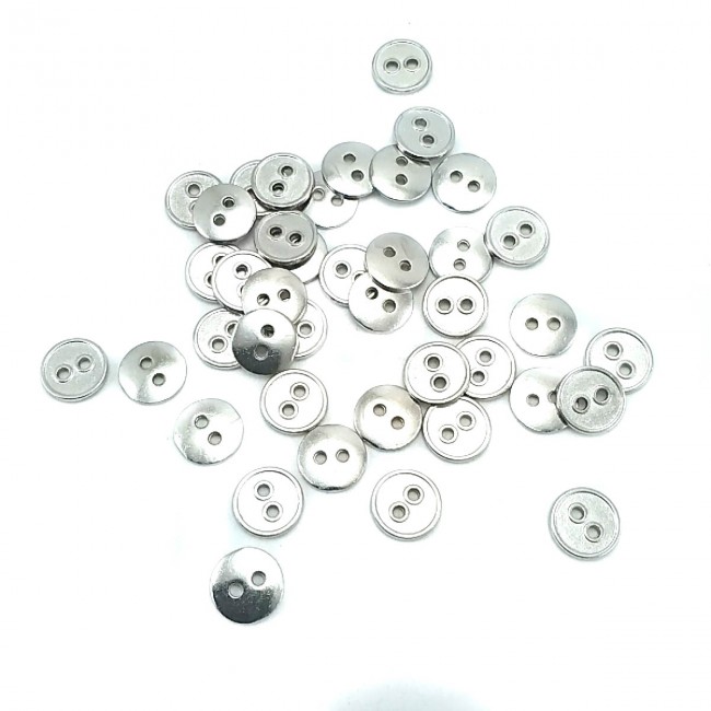 10 mm İki Delikli Metal Dikme Düğme E 1339 10 mm İki Delikli Metal Dikme Düğme E 1339