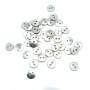 10 mm Metal Pillar Button with Two Holes E 1339