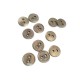 10 mm Metal Pillar Button with Two Holes E 1339