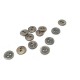 9 mm Simple Two-Hole Sewing Button E 1445